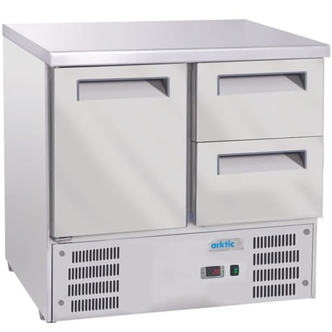 ⁨Stół chłodniczy 1 komora 2 szuflady GN 1/1 247 l 143 W⁩ w sklepie Wasserman.eu