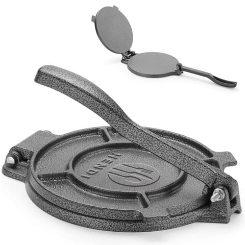 ⁨Prasa do tortilli placków ręczna żeliwna śr. 260 mm⁩ w sklepie Wasserman.eu