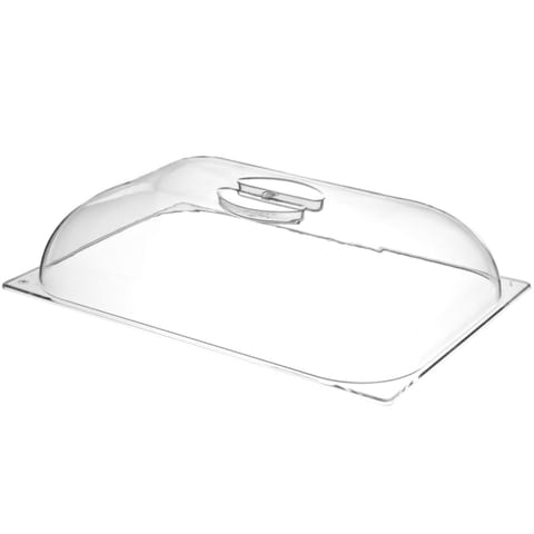 ⁨Pokrywka do kuwety do lodów z poliwęglanu 360x250 mm⁩ w sklepie Wasserman.eu