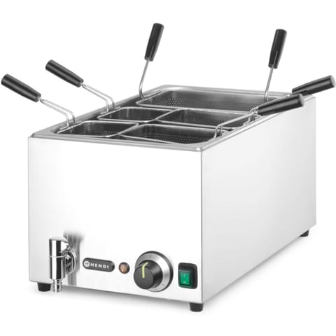 ⁨Makaroniarka warnik urządzenie do gotowania makaronu 5 koszy 25 l 3500 W⁩ w sklepie Wasserman.eu