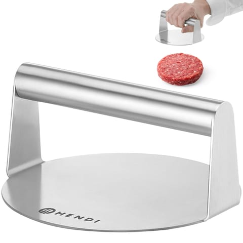 ⁨Prasa do formowania burgerów ręczna STAL śr. 160x78 mm⁩ w sklepie Wasserman.eu