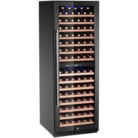 ⁨Lodówka chłodziarka do wina 2-strefowa na 131 butelek 418 l 680x595x1760 mm⁩ w sklepie Wasserman.eu