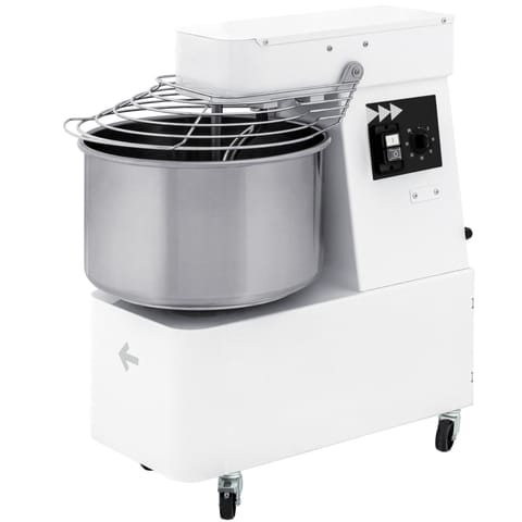 ⁨Miesiarka spiralna ze stałą dzieżą 2 prędkości 88 kg/h 32l 400 V 1700 W⁩ w sklepie Wasserman.eu