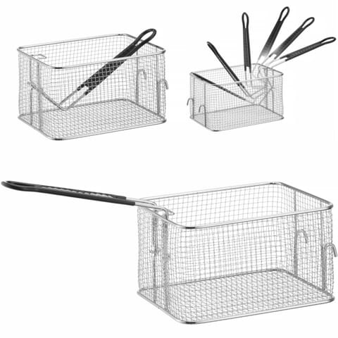 ⁨Kosz do frytkownicy elektrycznej z uchwytem 8 l 238x190x140 mm⁩ w sklepie Wasserman.eu