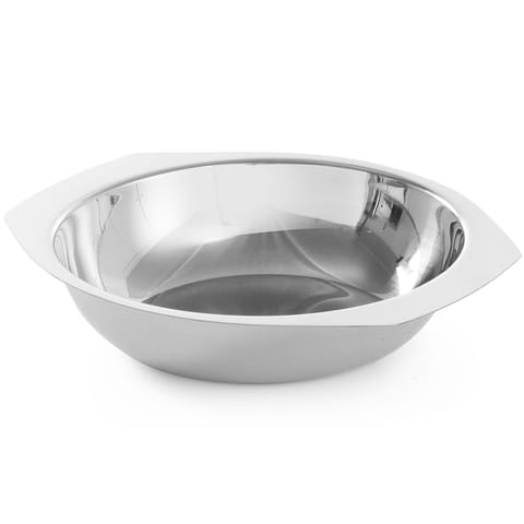 ⁨Miseczka stalowa na warzywa surówkę śr. 140 x 35 mm⁩ w sklepie Wasserman.eu