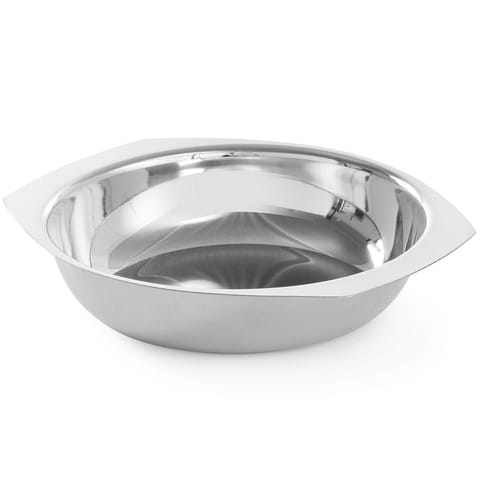 ⁨Miseczka stalowa na warzywa surówkę śr. 160 x 40 mm⁩ w sklepie Wasserman.eu