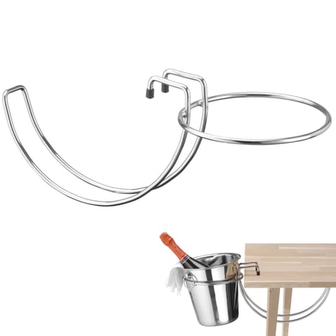 ⁨Stojak na wiadro do szampana mocowany do blatu STAL śr. 194x193 mm⁩ w sklepie Wasserman.eu