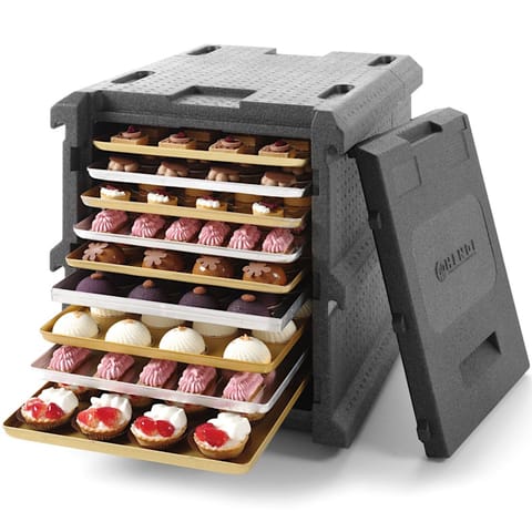 ⁨Pojemnik termoizolacyjny cateringowy Profi Line na 9 tac 600x400 mm 128 l⁩ w sklepie Wasserman.eu