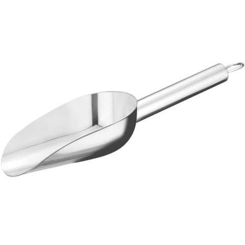 ⁨Szufelka barmańska do lodu stalowa z zawieszką 0.11 l⁩ w sklepie Wasserman.eu