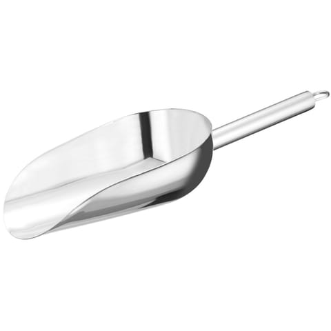 ⁨Szufelka barmańska do lodu stalowa z zawieszką 0.19 l⁩ w sklepie Wasserman.eu