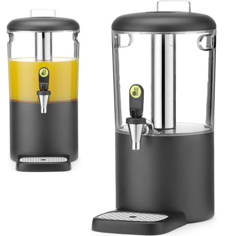 ⁨Dyspenser dozownik chłodzący do soków napojów UNIQ 4 l - czarny⁩ w sklepie Wasserman.eu