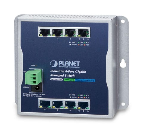 ⁨Planet IP30, IPv6/IPv4, 8-P 1000TP⁩ w sklepie Wasserman.eu