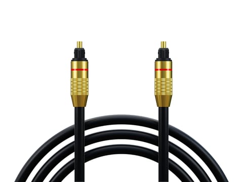 ⁨Przyłącze optyczne TOSLINK 6mm 1,0m DIGITAL⁩ w sklepie Wasserman.eu