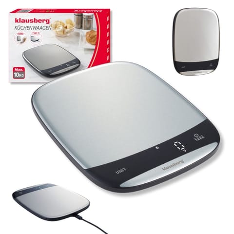 ⁨ELEKTRONICZNA WAGA KUCHENNA 10kg KLAUSBERG KB-7936⁩ w sklepie Wasserman.eu