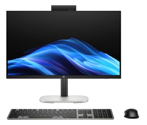 ⁨Komputer All-in-One HP BY7D5ET#AKD (23.8"/16GB/SSD512GB/W11P/Czarno-srebrny)⁩ w sklepie Wasserman.eu