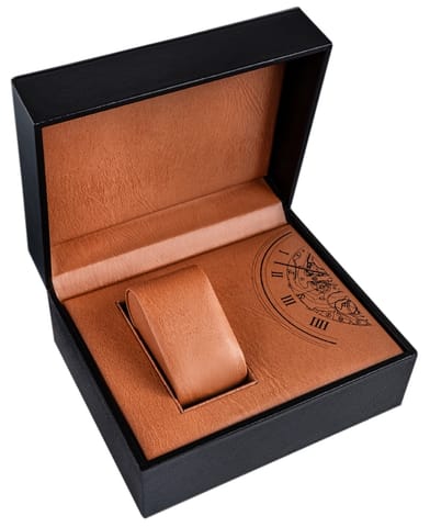 ⁨Pudełko na zegarek drewniane mahoń PREMIUM PDR-4⁩ w sklepie Wasserman.eu