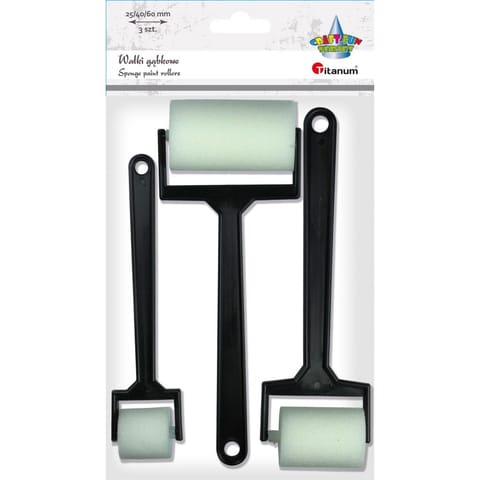 ⁨Pędzle gąbkowe wałek 3 22CH0827-5 491221 TITANUM⁩ w sklepie Wasserman.eu