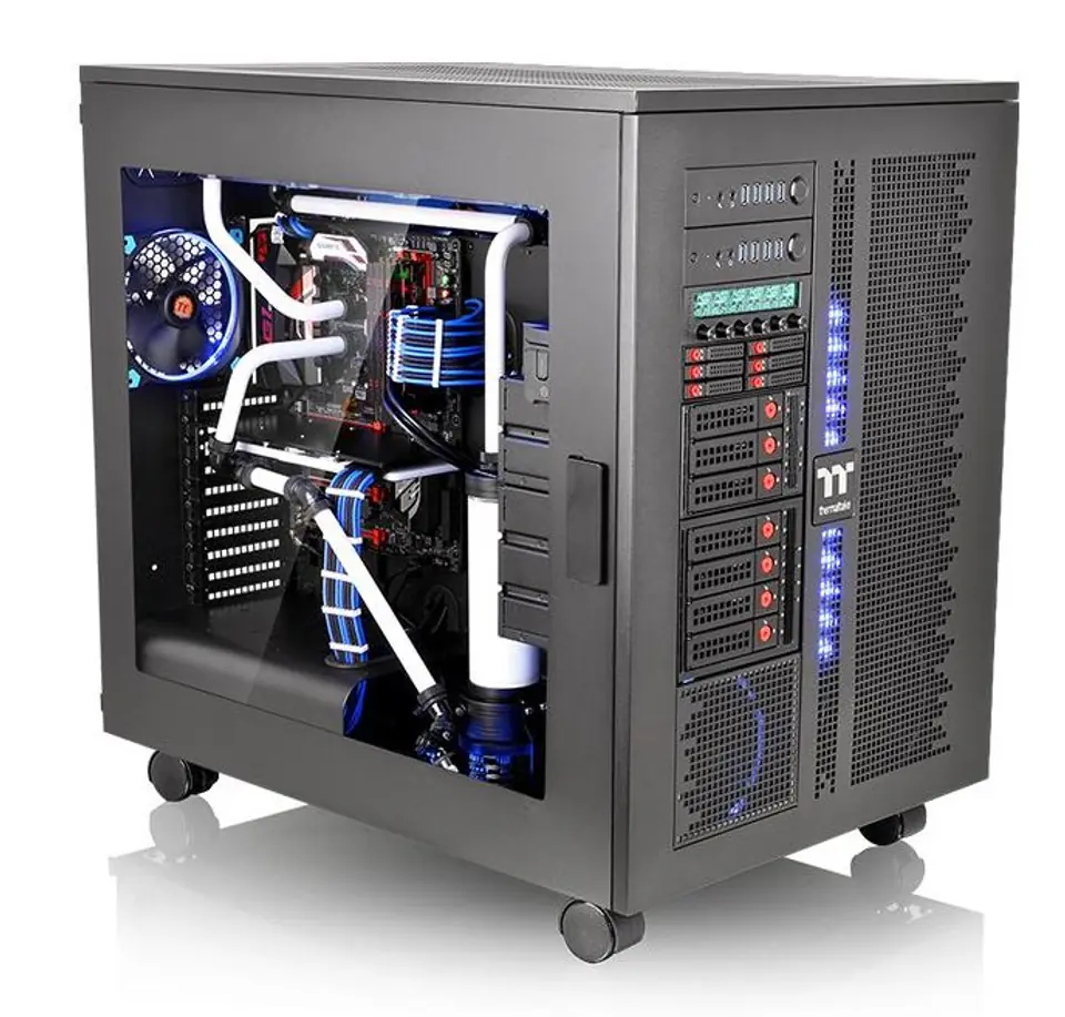 ⁨Obudowa Thermaltake Core W200 CA-1F5-00F1WN-00 (ATX, Micro ATX, Mini ITX, XL-ATX; kolor czarny)⁩ w sklepie Wasserman.eu