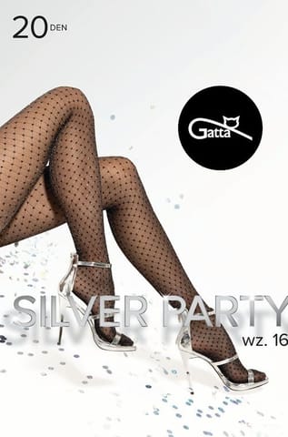 ⁨Rajstopy Silver Party wz. 16 (Rozmiar 3)⁩ w sklepie Wasserman.eu