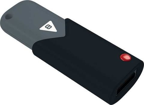 ⁨Pendrive EMTEC Click B100 64GB USB 3.0 Czarno-szary (64 GB /USB 3.0 /Czarno-szary )⁩ w sklepie Wasserman.eu