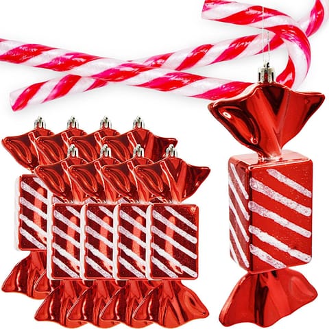 ⁨BOMBKA FORMÓWKA PLASTIKOWA BEZPIECZNA 15CM CUKIERKI 8SZT MICA⁩ w sklepie Wasserman.eu