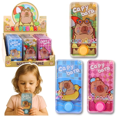 ⁨Gra Zręcznościowa Wodna Kapibara Kółeczka Mix kolor 12,5 cm⁩ w sklepie Wasserman.eu