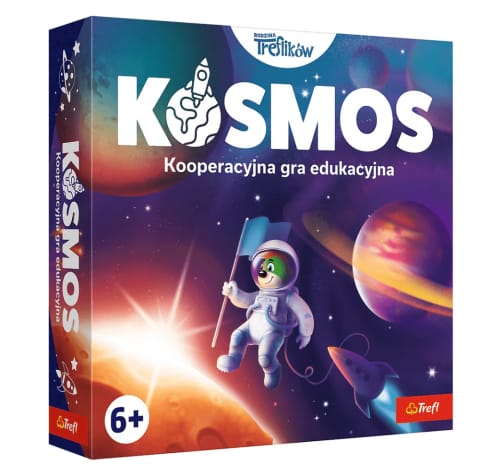 ⁨Gra edukacyjna Kosmos Rodzina Treflików Trefl 02911⁩ w sklepie Wasserman.eu