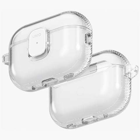 ⁨Etui UNIQ Glase Pro do AirPods Pro 3     Lock Case przezroczysty⁩ w sklepie Wasserman.eu