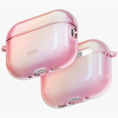 ⁨Etui UNIQ Iridescia do AirPods Pro 3     Hang Case pink prism⁩ w sklepie Wasserman.eu