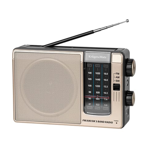 ⁨Radio przenośne analogowe Kruger&Matz model KM0830⁩ w sklepie Wasserman.eu