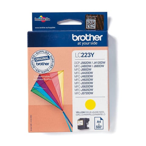 ⁨Brother Ink Yellow, 10mlStandard⁩ w sklepie Wasserman.eu