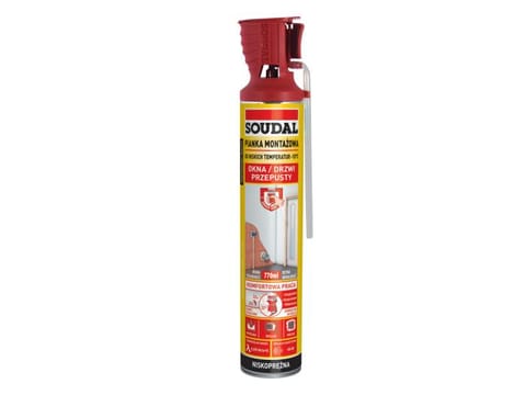 PIANKA MONTAŻOWA WĘŻYKOWA SOUDAL GENIUS GUN 770ML ZIMOWA w sklepie Wasserman.eu