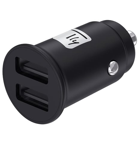 ⁨Ładowarka TECHLY 2x USB typ A Czarny IUSB2-CAR5-A24B⁩ w sklepie Wasserman.eu