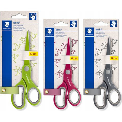⁨Nożyczki Noris Club dla dzieci 17cm kolorowe ostrze STAEDTLER S 965 17P BK⁩ w sklepie Wasserman.eu