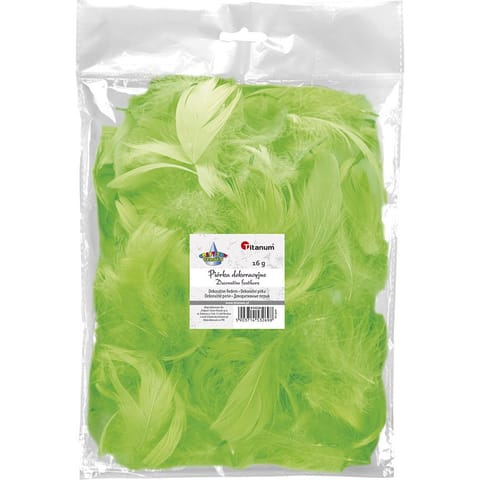 ⁨Piórka Craft-Fun Series limonka 414326 TITANUM⁩ w sklepie Wasserman.eu