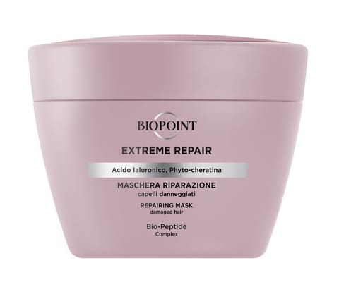 ⁨BIOPOINT Extreme Repair Maska do ekstremalnego oczyszczenia włosów z Kwasem hialuronowym 200 ml⁩ w sklepie Wasserman.eu