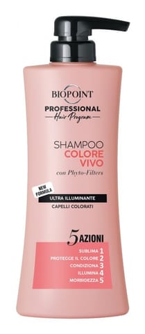 ⁨BIOPOINT Professional Hair Program Szampon wzmacniający kolor do włosow farbowanych 400 ml⁩ w sklepie Wasserman.eu