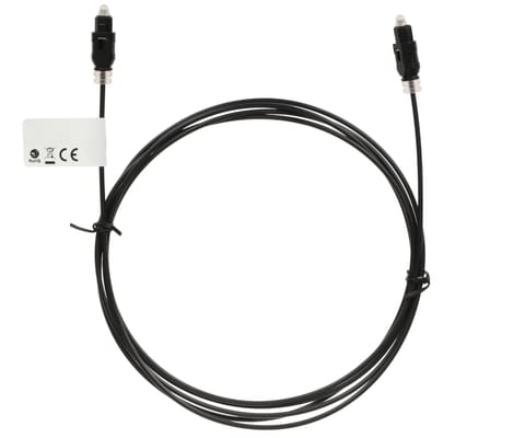 ⁨Optical cable toslink CA-TOSL-10CC-0020-BK 2M⁩ at Wasserman.eu