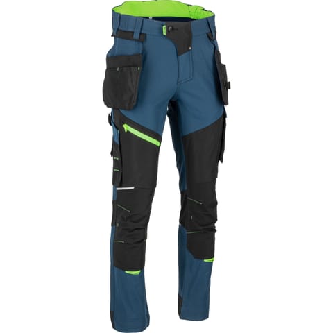⁨STRETCH TROUSERS PETROL BLUE, "M", CE, LAHTI⁩ at Wasserman.eu
