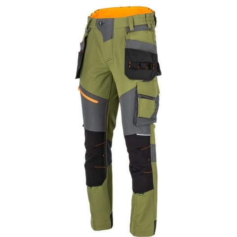 ⁨SPODNIE STRETCH ZIELONE, "S", CE, LAHTI⁩ w sklepie Wasserman.eu