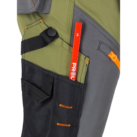 ⁨SPODNIE STRETCH ZIELONE, "2XL", CE, LAHTI⁩ w sklepie Wasserman.eu