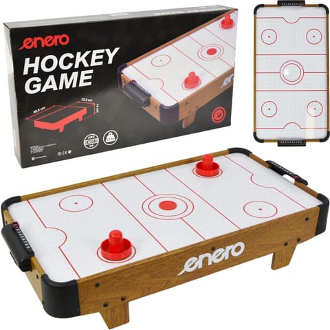 STÓŁ GRA CYMBERGAJ AIR HOCKEY 60x32,5x14CM WOODEN ENERO w sklepie Wasserman.eu