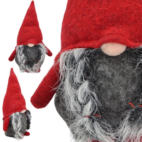 ⁨SKRZAT KRASNAL GNOM ŚWIĄTECZNY 16x13x30CM⁩ w sklepie Wasserman.eu