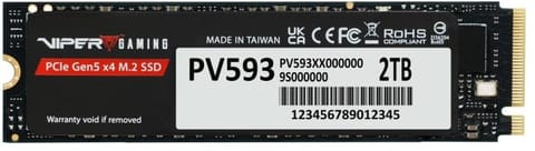 ⁨Dysk SSD PATRIOT PV593P2TBM28H (M.2 2280″ /2 TB )⁩ w sklepie Wasserman.eu