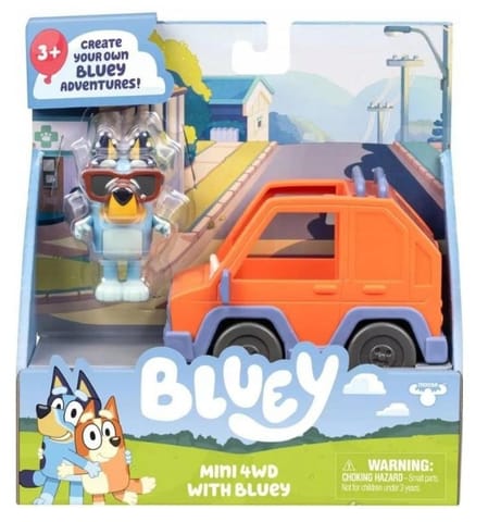 ⁨Samochód z figurką Bluey⁩ w sklepie Wasserman.eu