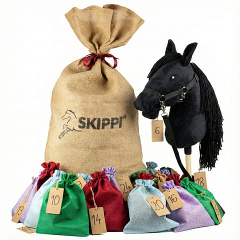 Kalendarz Adwentowy Hobby Horse - The Best of Skippi - z czarnym koniem w sklepie Wasserman.eu