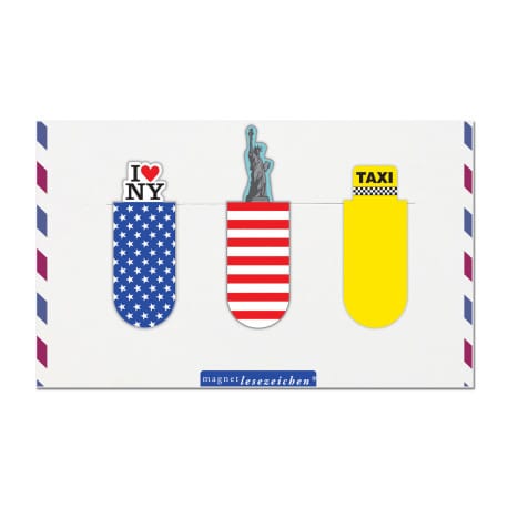 ⁨Zakładki magnetyczne - nowy york⁩ w sklepie Wasserman.eu