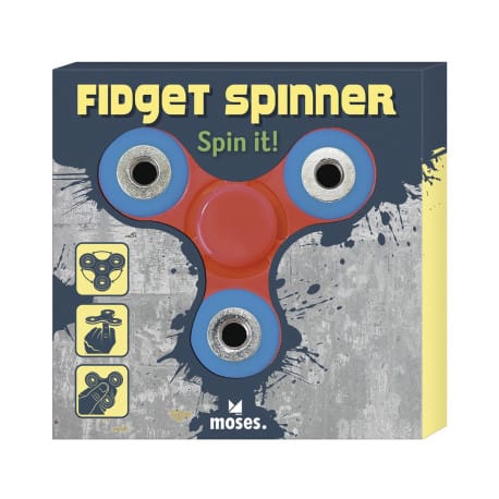 ⁨Finger spinner - czerwony - zabawka zręcznościowa⁩ w sklepie Wasserman.eu