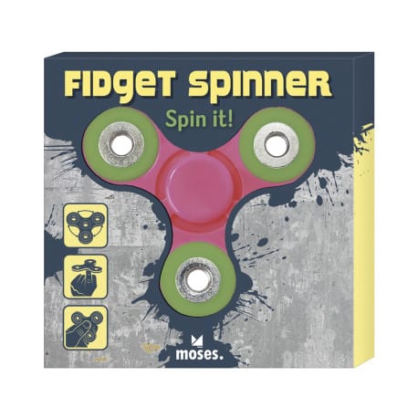 ⁨Finger spinner - różowy - zabawka zręcznościowa⁩ w sklepie Wasserman.eu