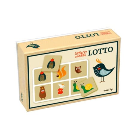 ⁨Lotto, gra planszowa dla dzieci, little woodies⁩ w sklepie Wasserman.eu